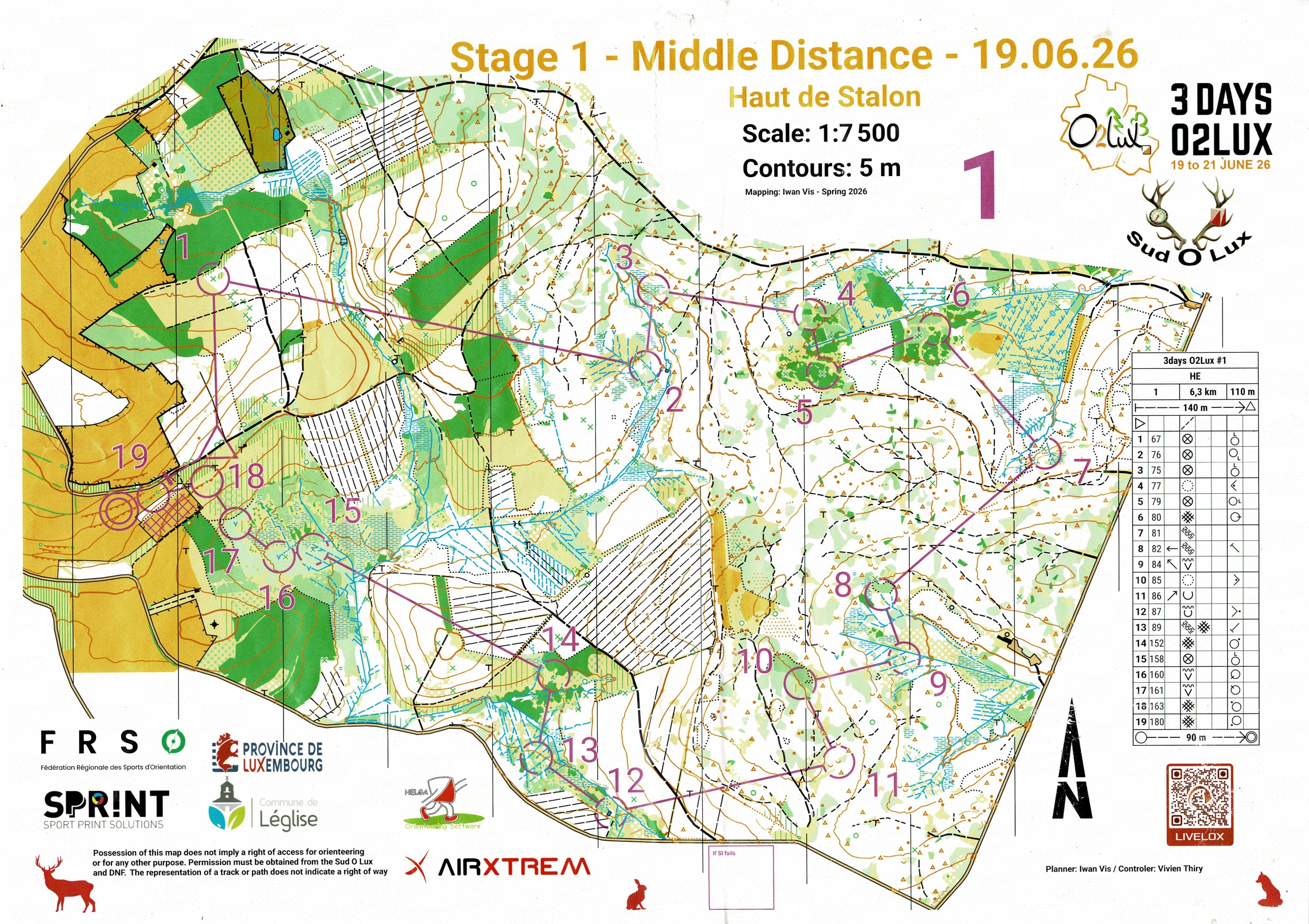 3 Jours O2Lux - E1