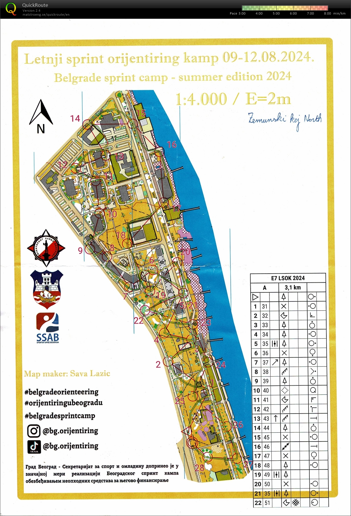 Belgrade Sprint Camp T7 (12/08/2024)