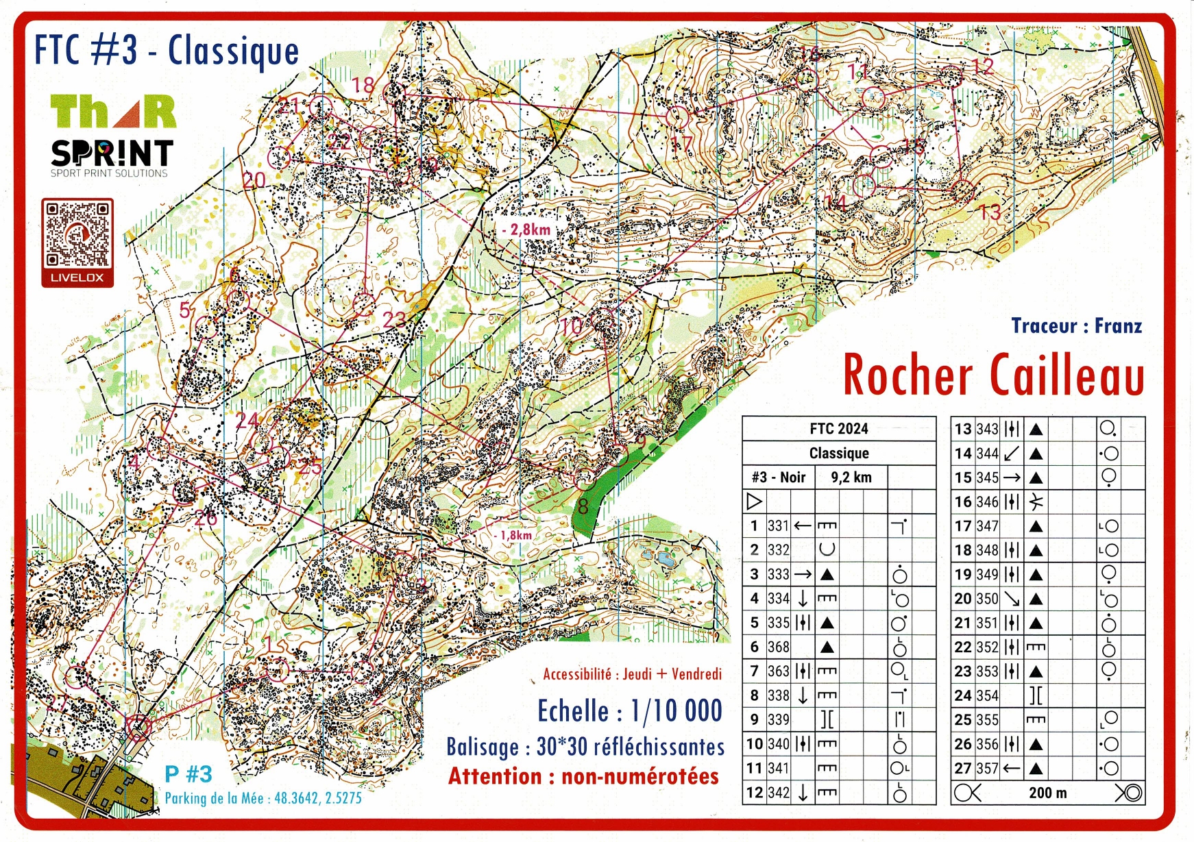 TC Fontainebleau #2: Night (13/12/2024)