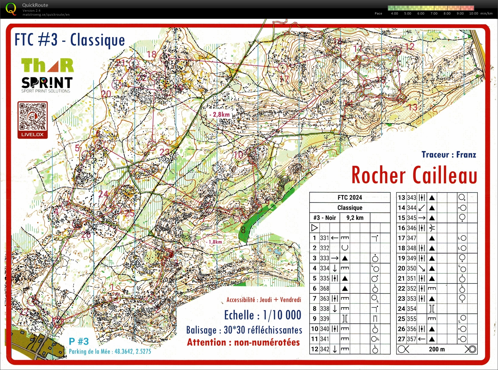 TC Fontainebleau #2: Night (13/12/2024)