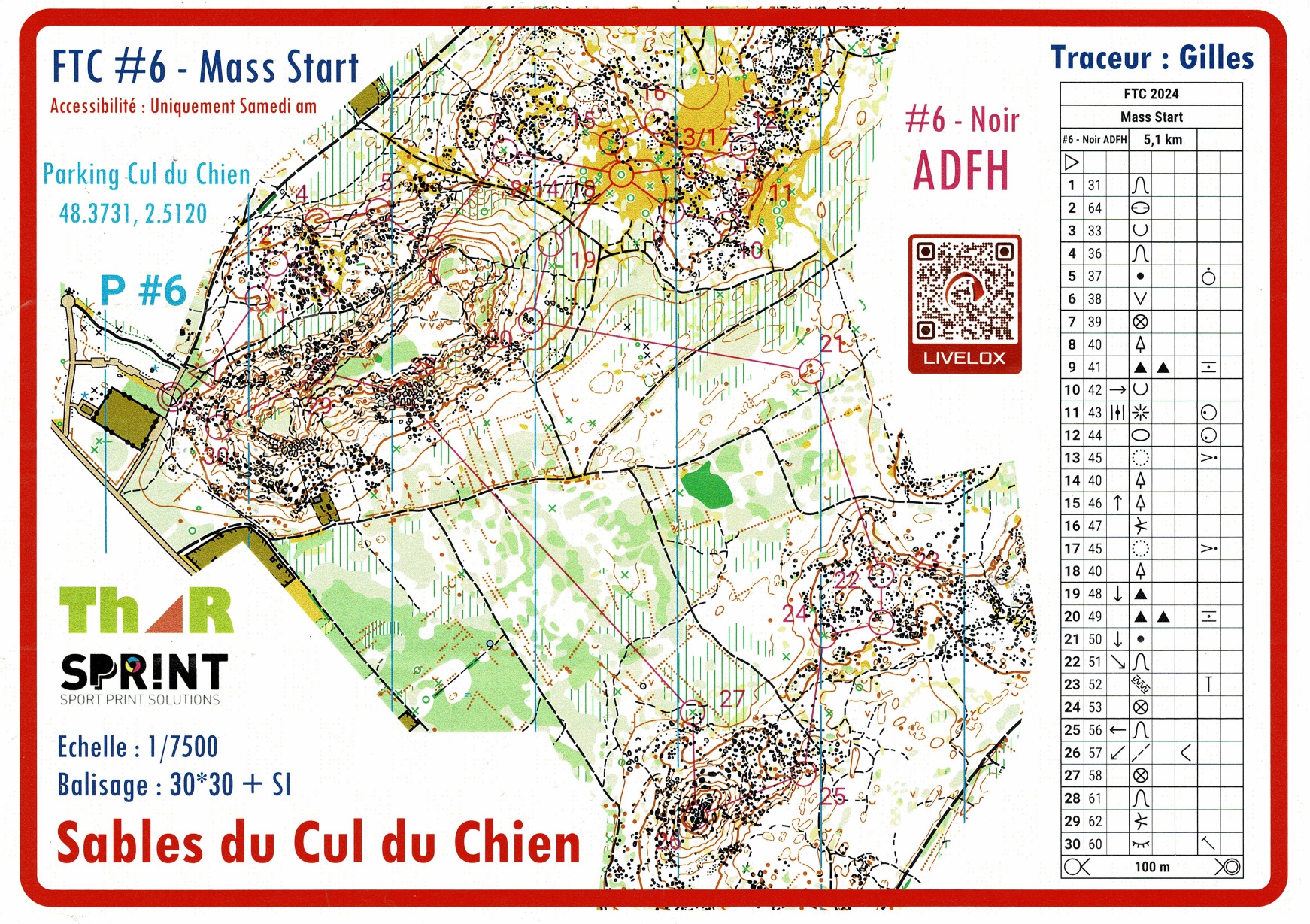 TC Fontainebleau #3: Mass start (14/12/2024)