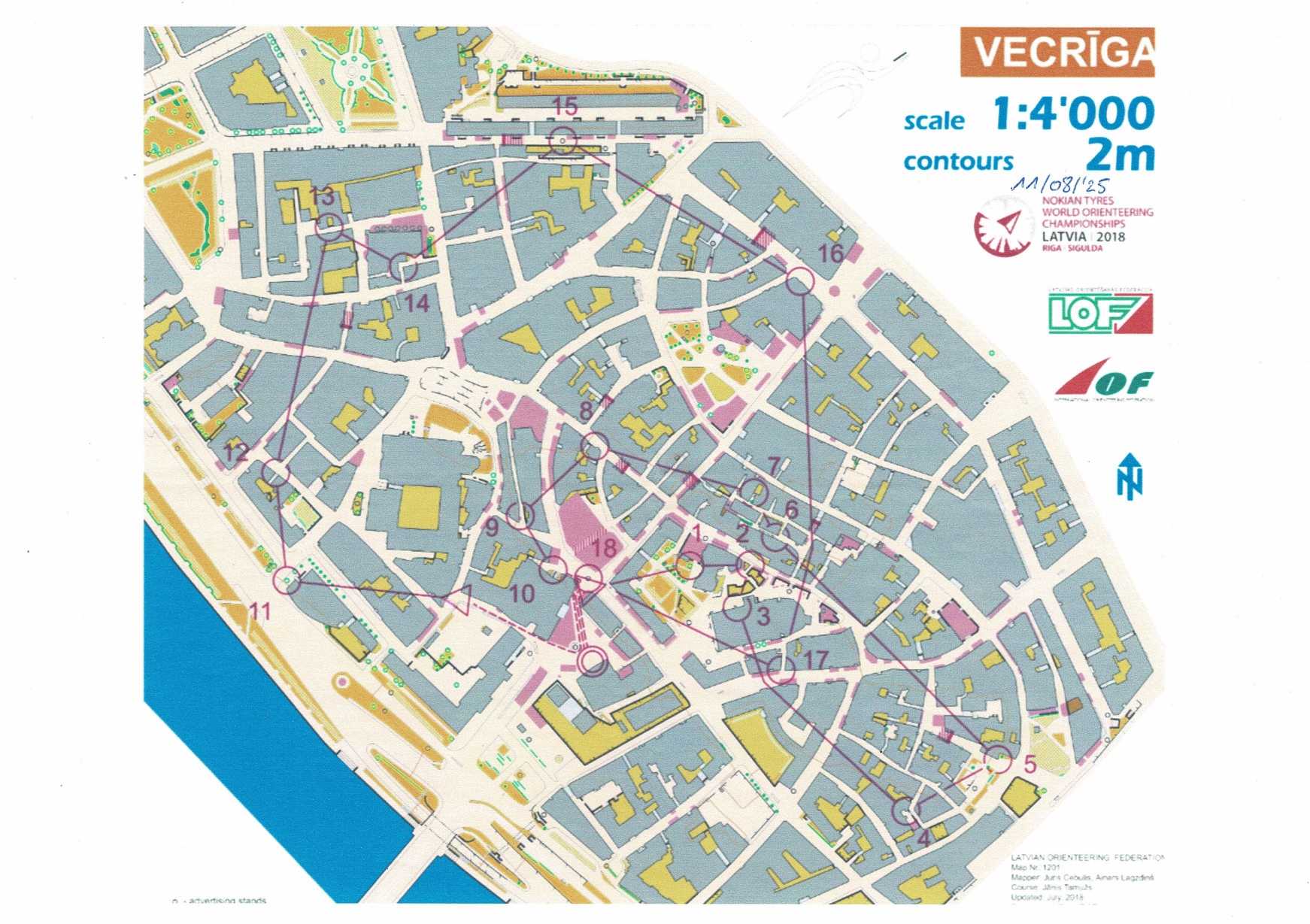 WOC 2018 Sprint Rerun (11/08/2025)
