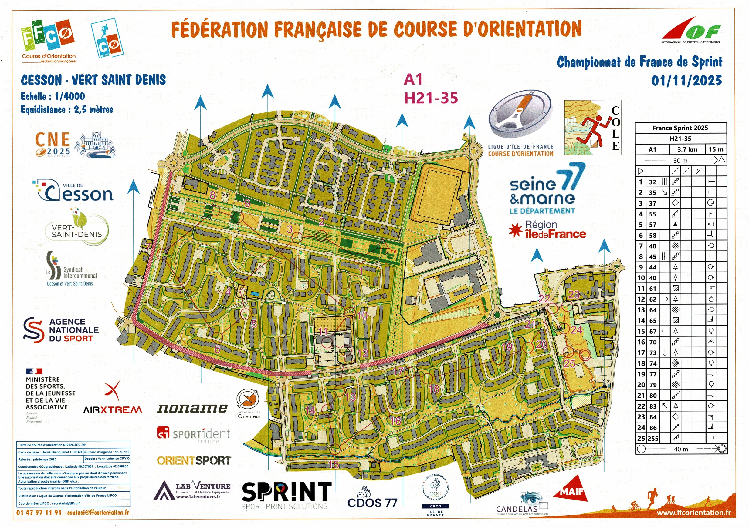 Frans Kampioenschap Sprint Qualificatie (01/11/2025)
