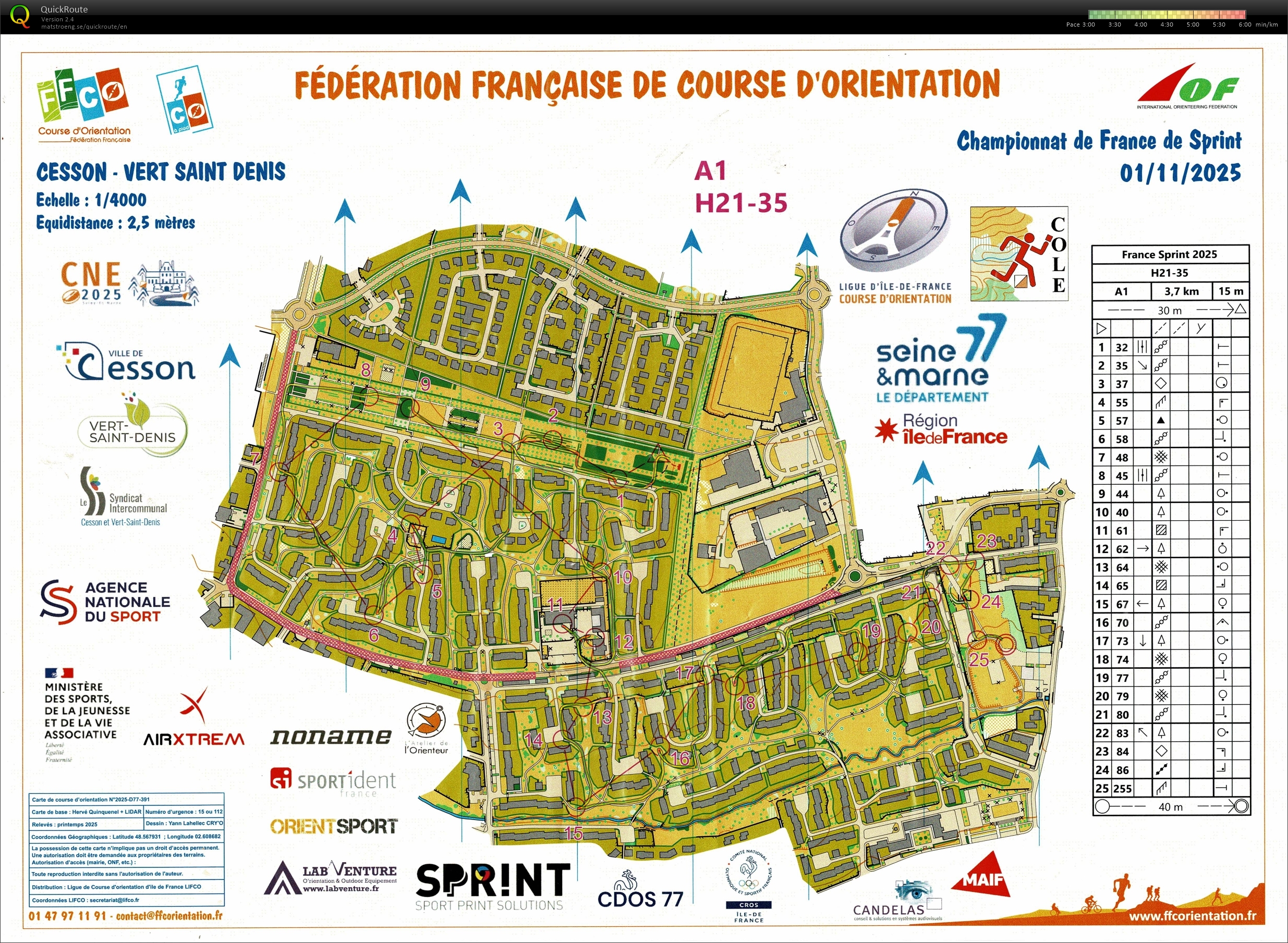 Frans Kampioenschap Sprint Qualificatie (01/11/2025)