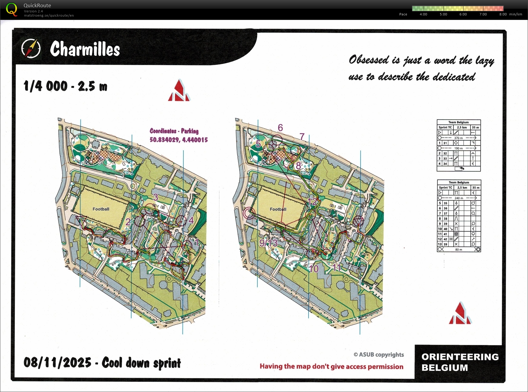 Sprinttraining Nationale ploeg (29/11/2025)