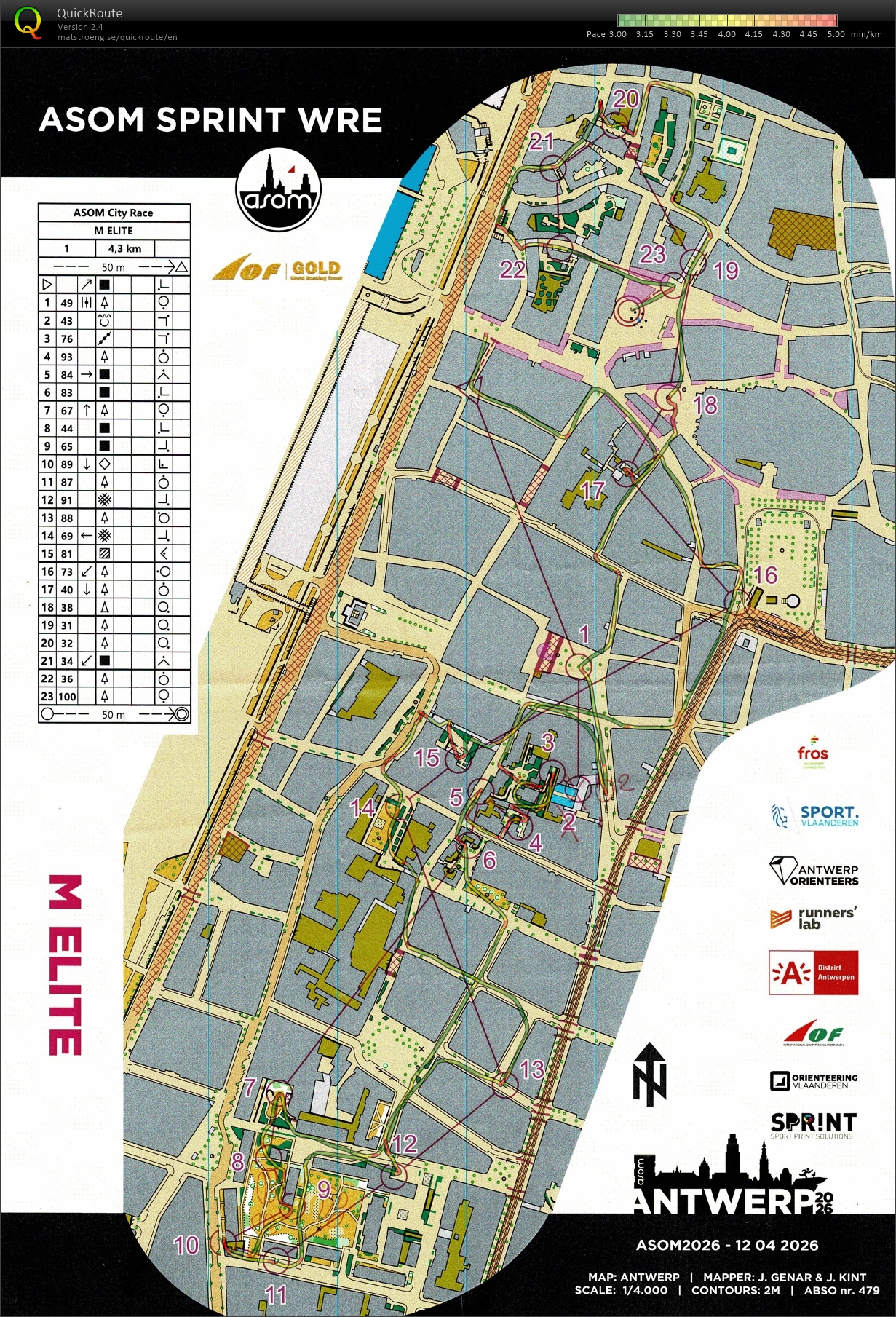 ASOM Sprint WRE (12/04/2026)