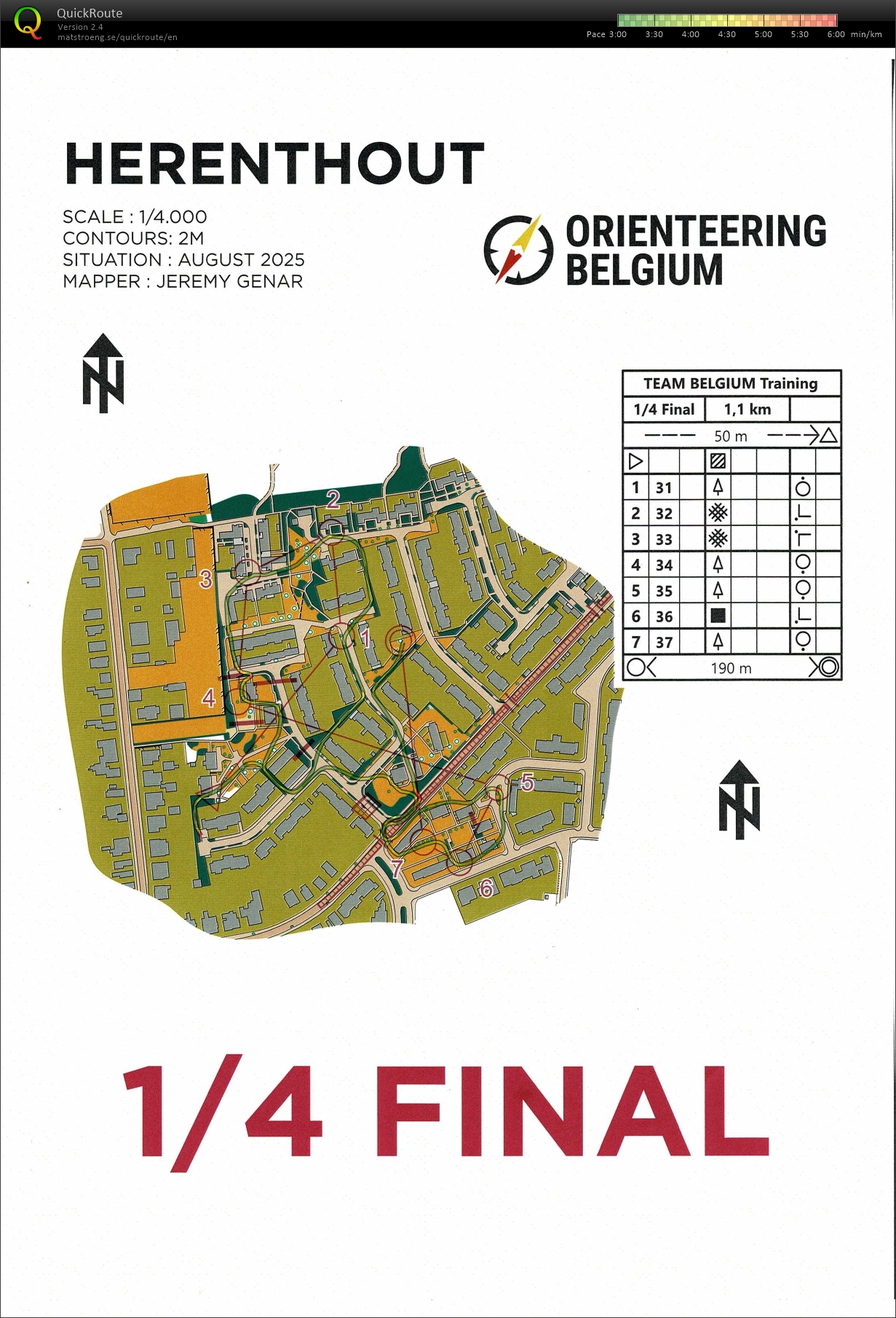 KO Sprinttraining (QF + SF) (17/05/2026)
